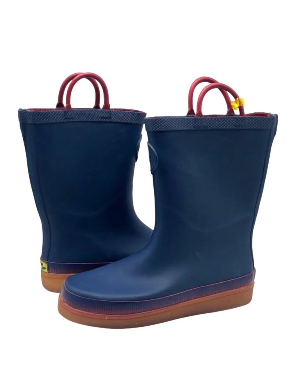 Western Chief Kids’ Blue Rubber Boots (DO NOT LIGTH UP) , Size 2 (little kid),